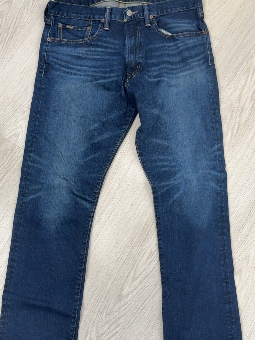 Ralph Lauren Men's Blue Straight Jeans